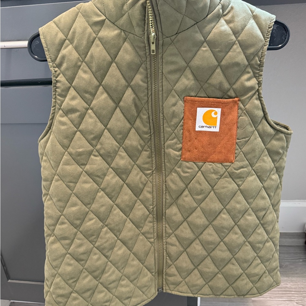 Carhartt Quilted Vest Green
